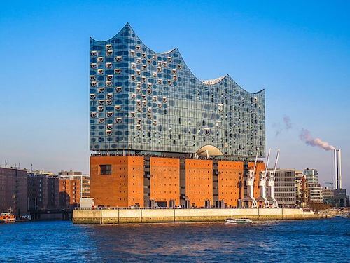 Die Elbphilharmonie in Hamburg