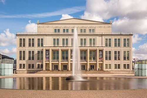 Das Opernhaus von Leipzig