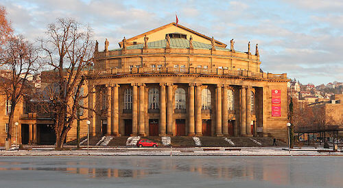 Das Opernhaus von Stuttgart