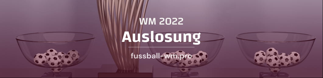 Auslosung und Töpfe für die Weltmeisterschaft 2022