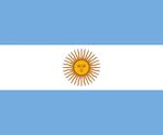 Flagge von Argentinien