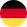Runde Flagge von Deutschland