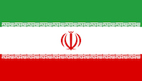 Flagge vom Iran