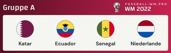 Alle Infos zu Gruppe A der WM 2022 mit Katar, Niederlande, Ecuador und Senegal