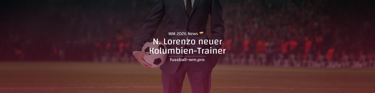 Kolumbien will mit Nestor Lorenzo als neuen Trainer zur WM 2026