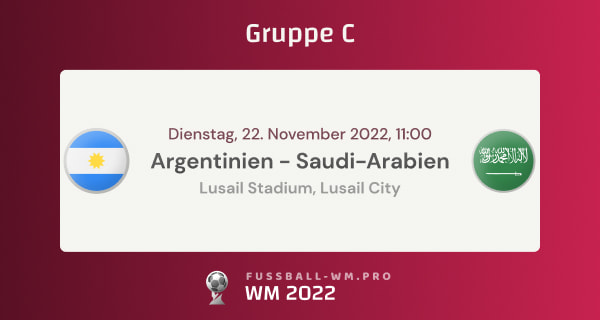 Prognose & Tipp für Argentinien gegen Saudi-Arabien bei der WM 2022