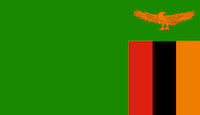 Flagge Sambia