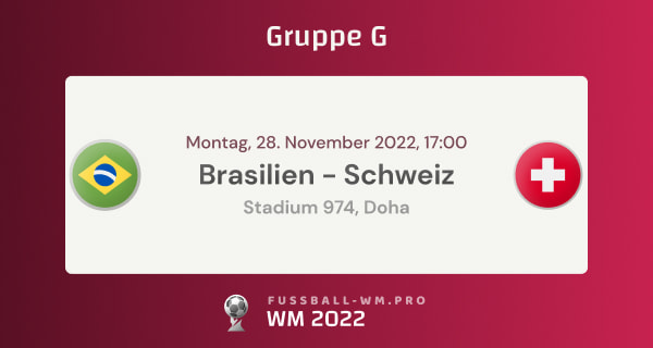 Vorschau mit Prognose und Quoten für Brasilien - Serbien am 28.11. in WM 2022 Grupe G