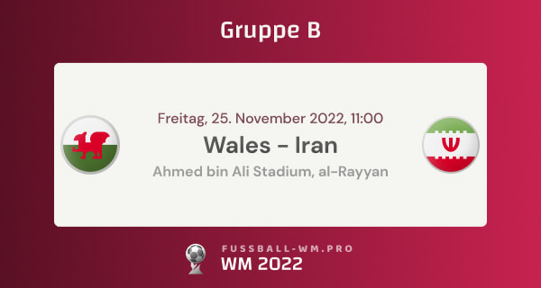 Prognose, Wetten und Quoten für Wales - Iran bei der WM 2022