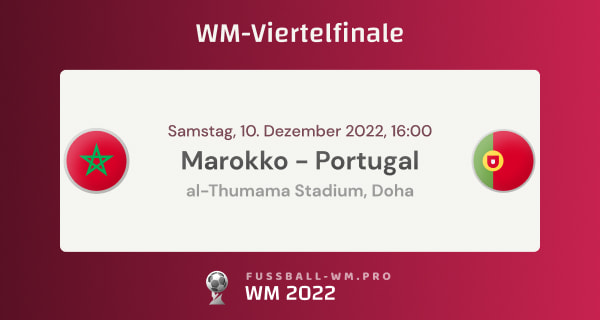 WM-Vorschau für Marokko gegen Portugal im Viertelfinale mit Quoten & Wett-Tipp