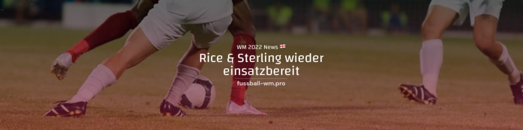 Sterling & Rice Comeback im Viertelfinale