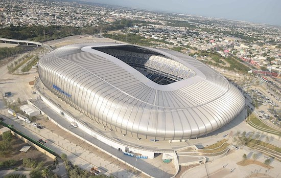 Estadio BBVA Bancomer in Monterrey als Mexiko WM 2026 Stadion