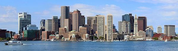 Skyline vom WM 2026 Spielort Boston
