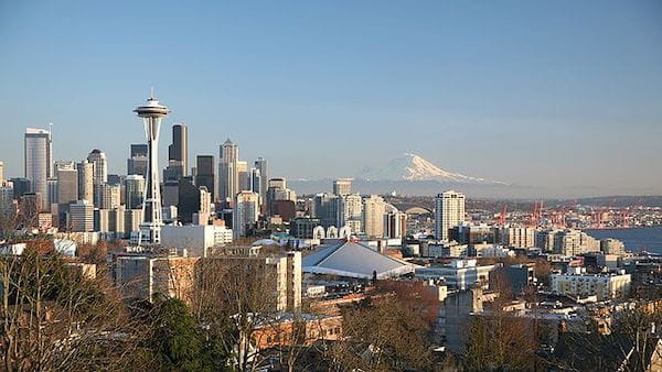 Skyline von Downtown Seattle