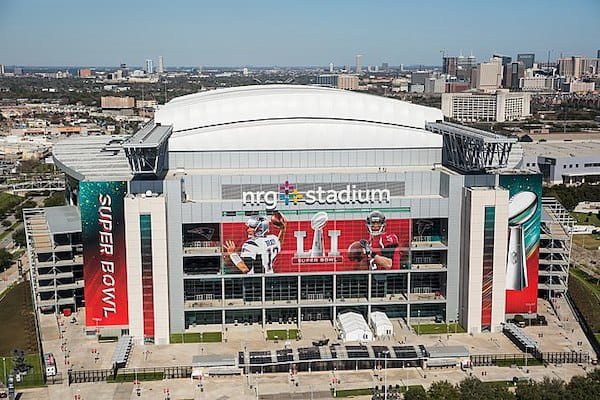 NRG Stadium als Austragungsort des Super Bowls 2017
