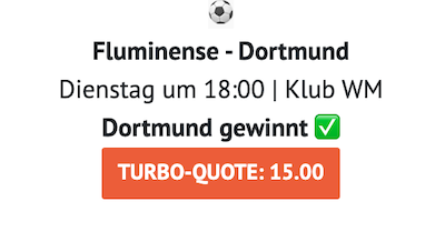 oddset, klub wm bvb, 17.6.