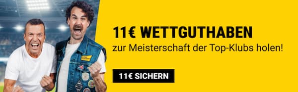 Sichere dir 11€ Wettguthaben bei Interwetten zur Klub WM