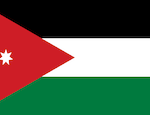 Jordanien Flagge