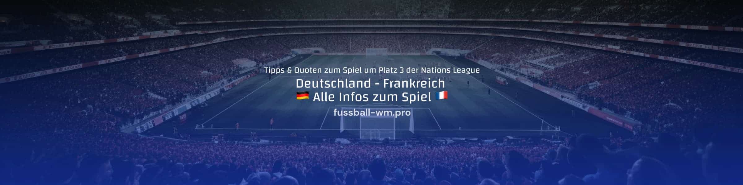 Quoten und Prognose zum Duell Deutschland - Frankreich