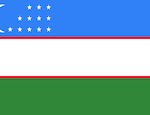 Usbekistan Flagge