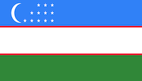 Usbekistan Flagge