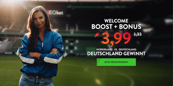 200% Boost bei Neobet zu Nordirland vs Deutschland