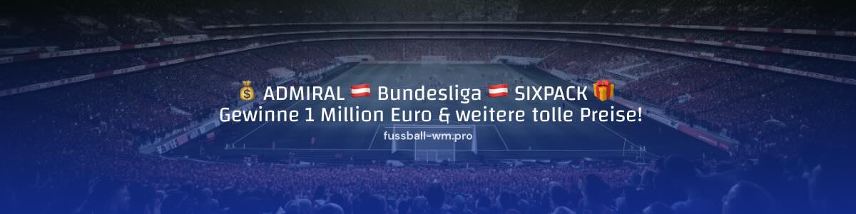 beim admiral bundesliga sixpack 1 million euro und tolle preise gewinnen