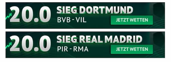 Oddset Quoten zur CL KW 48