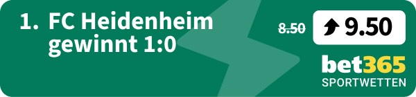 wett boost auf heidenheim gewinnt gegen st pauli 1:0