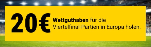 interwetten gutschein bringt gratis wettguthaben zum champions league viertelfinale