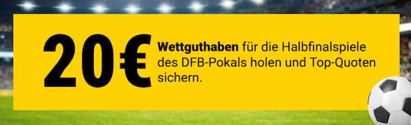 20 EUR Freebet bei Interwetten