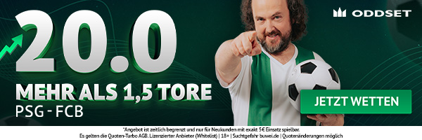 PSG vs Bayern Quoten Oddset, 28.4.