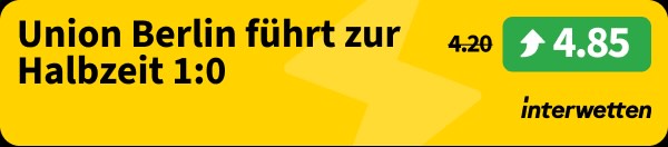 union berlin wolfsburg wett boost