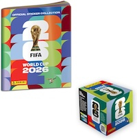 Box für die WM 2026 Panini Stickers