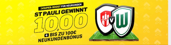 dazn bet super boost auf st pauli gewinnt gegen wolfsburg