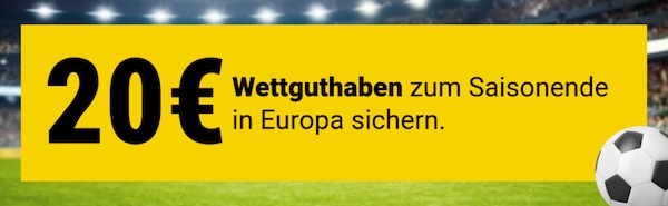 interwetten gutschein bringt 20 euro gratis wettguthaben zum saisonende in europa