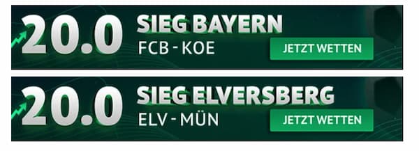 Oddset Boost zum 34. Bundesliga Spieltag