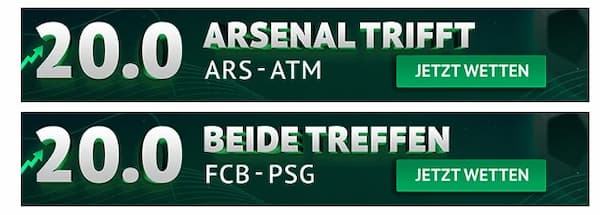 Oddset Boost zum CL-Halbfinale
