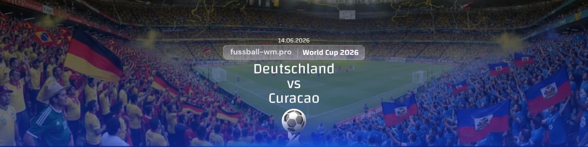 Deutschland vs Curacao WM Tipp, 14.06.
