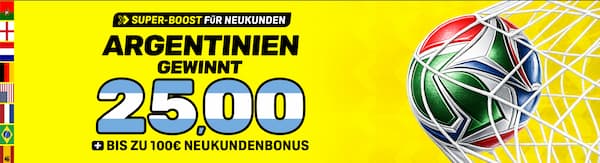 DAZN Bet Boost zum WM Finale