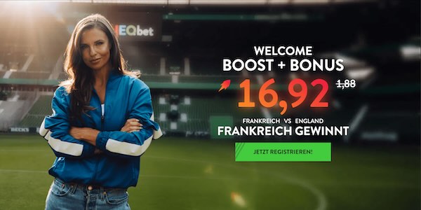 neobet welcome boost auf frankreich gewinnt gegen england