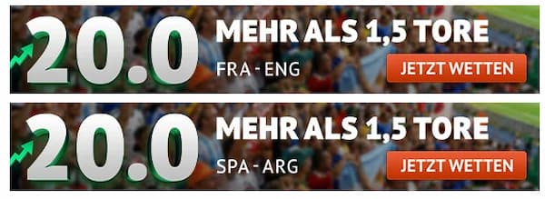 ODDSET Quoten zum WM Finale