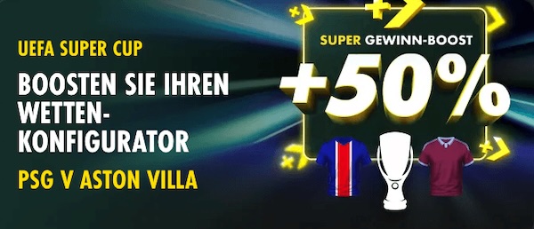 bet365 uefa super cup super gewinn boost