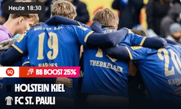 betano holstein kiel fc st pauli boost