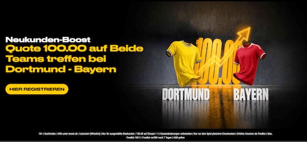 bwin neukunden boost auf dortmund und bayern treffen beide