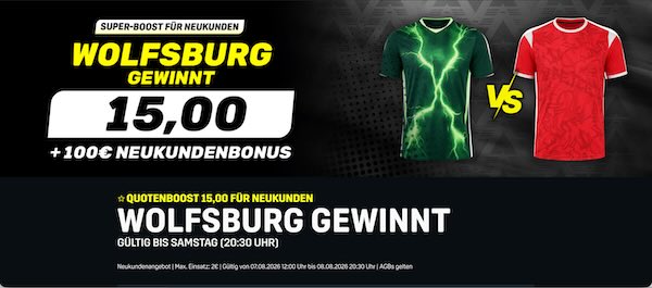 dazn bet wolfsburg kaiserslautern super boost