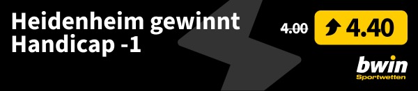 bwin heidenheim dresden boost