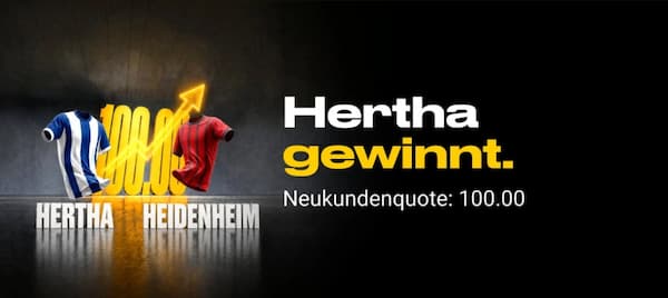Bwin Boost zu Hertha vs Heidenheim