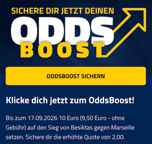 admiralbet besiktas olympique marseille odds boost