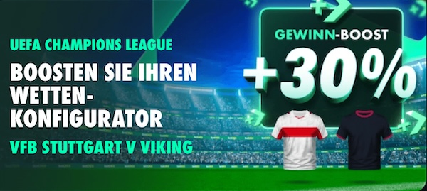 bet365 vfb stuttgart viking gewinn boost